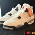 thumbnail image 1 of A i r-Jor-dan 4 White Cement 2025 FV5029-100 - Men's 11.5 12 12.5, 1 of 6