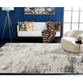 thumbnail image 3 of SAFAVIEH Vogue Georgiana Abstract Area Rug, Beige/Charcoal, 5' x 5' Square, 3 of 6