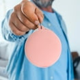 thumbnail image 4 of KALLORY Keychain Wristlet Coin Purse Pink Silicone 1Pack Easy To Clean For Adults, 4 of 7