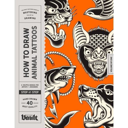 How to Draw Animal Tattoos, (Paperback)