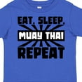 thumbnail image 4 of Inktastic Eat, Sleep, Muay Thai, Repeat Boys or Girls Toddler T-Shirt, 4 of 5
