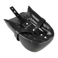 thumbnail image 4 of ALLTIMES Rear Passenger Solo Seat for Sportster Iron 1200 and Iron XL1200NS 2018-2022 for Sportster Iron 883 XL883N 2016-2022 with Original Equipment Solo Seat, Black Synthetic leather+Foam, 4 of 6