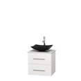 thumbnail image 3 of Wyndham Collection WCVW00924SWHCMOVM24 24" Wall Mounted / Floating Vanity Set, 3 of 7