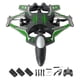 thumbnail image 2 of Avión teledirigido de control remoto, fácil de controlar, con helicóptero de juguete ligero para adolescentes, principiantes, adultos y niños, regalo Batería verde 3, 2 of 8