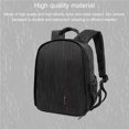 thumbnail image 2 of Matsuzay para cámara al aire libre, bolso de hombro de nailon de gran capacidad, impermeable, resistente al desgaste, bolsa para cámara Digital Estabilizadores de cámara Numero 3, 2 of 6
