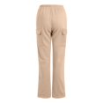 thumbnail image 4 of Womens Straight Leg High Waist Sweatpants Casual Loose Lounge Trendy Trousers With Pockets Solid Plus Size Joggers, 4 of 6