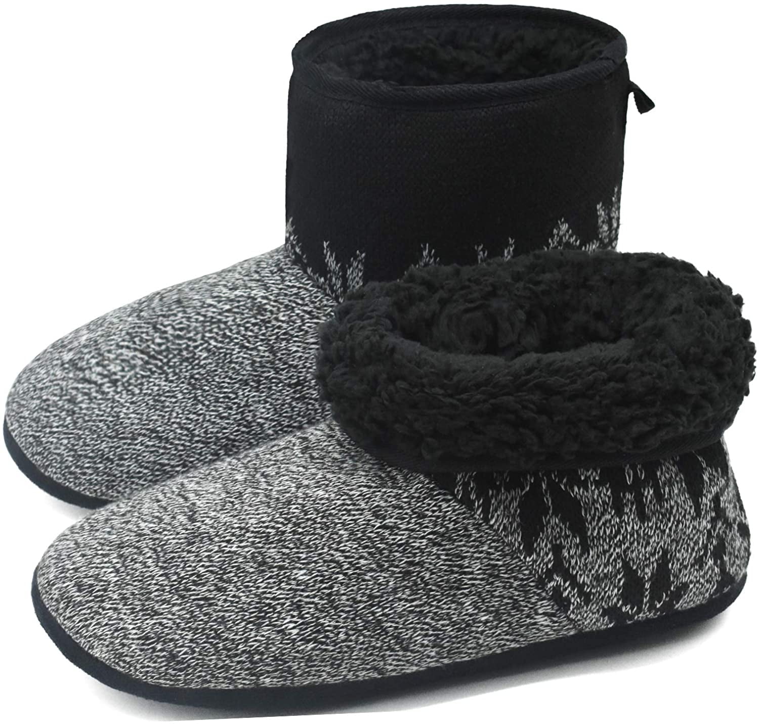Men\\\\u2019s-Slipper-Boots-Winter-Fleece 