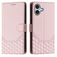 thumbnail image 2 of for iPhone 16 Wallet Case for Men Women, RFID Blocking Card Holder Slots, Wrist Strap & Shoulder Strap Shockproof TPU Inner, Kickstand PU Leather Protective Phone Cover, Pink, 2 of 11