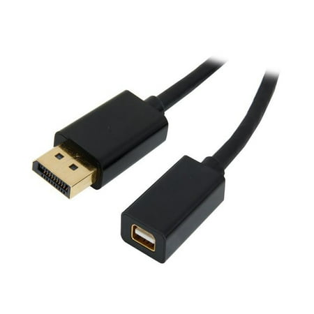 Startech DP2MDPMF3 3 ft DisplayPort to Mini DisplayPort 1.2 Video Cable Adapter M/F - DisplayPort 4k