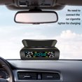 thumbnail image 3 of Precisión Elegante La Exhibición Del LCD Coche Solar Monitor TPMS Presión Neumáticos Alta, 3 of 9