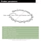 thumbnail image 3 of Pulsera H&Beautimer de Plata Esterlina 925 Ajustable de 20 cm, 3 of 9
