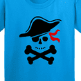 thumbnail image 4 of Inktastic Pirate Skull and Cross Bones Youth T-Shirt, 4 of 5