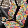 thumbnail image 5 of Vintage Tiger Floral Car Seat Covers – Elegant Wild Animal Rose Pattern Auto Interior Decor, Dark Botanical Tiger Couple Front Seat Protector Set, 5 of 7