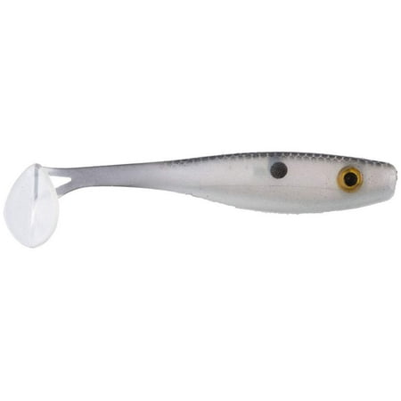 Big Bite Baits Suicide Shad 7 inch Soft Paddle Tail Swimbait (Chartreuse Shad)