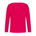 thumbnail image 3 of Long Sleeve Shirts for Women Fall Fashion V Neck Solid Color Blouses Trendy Casual Loose Comfy Cute Tops Fall Outfits for Women 2026, 3 of 4