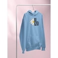 thumbnail image 3 of Be Kind Daisy Hoodie Women -Image by Shutterstock, Female 3X-Large, 3 of 4