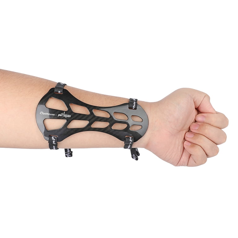Carbon Fiber Archery Arm Guard with Adjustable UTX Buckle