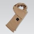 thumbnail image 2 of USB Heated Scarf for Women and Men Soft Winter Neck Warmer with Three Heating Zones, 2 of 9