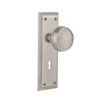 thumbnail image 5 of Nostalgic Warehouse Nykcra_Psg_234_Kh Craftsman Solid Brass Passage Door Knob Set - Bronze, 5 of 5