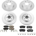 thumbnail image 2 of PowerStop Front and Rear Geomet Coated Brake Rotor and Pad Kit Fits: HYUNDAI KIA Select Models CRK7522, 2 of 5