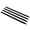 Black, variant on CROSSDESIGN Outside Side Door Body Molding Trim Fit for Chevy Silverado 1500 2019-2021 Black