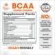 thumbnail image 2 of BCAA Powder Genius 5 g BCAA veganos L-Glutamina Naranja 100 ml, 2 of 7
