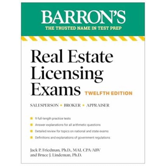 Pre-Owned Real Estate Licensing Exams, Twelfth Edition (Paperback) 1506296211 9781506296210