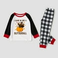 thumbnail image 3 of Funny Turkey Matching Thanksgiving Family Pajamas, Turkey Thanksgiving Pj For Family, Size NB - Men 6XL, 3 of 7