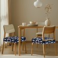 thumbnail image 3 of SEANATIVE Dragonfly Chair Covers for Dining Chairs Stretch Chair Seat Covers Set of 2 Chair Slip Covers with Elastic Bottom Dining Stool Covers for Dining Room Kitchen Chairs Home Decor, 3 of 7