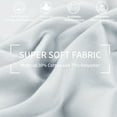 thumbnail image 3 of EASE LEAP Pashmina Scarfs for Women Silky Shawls and Wraps for Evening Dresses Soft Large Scarves Wedding Warm Stylish Solid Color, Light Gray, 3 of 7