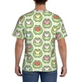 thumbnail image 3 of Qekee Cute Chubby Frog Classic Fit T-Shirt Men's Shirt Men's Tight Short Sleeves for Exercise, Running, Mountaineering - Cute Chubby Frog, 3 of 9