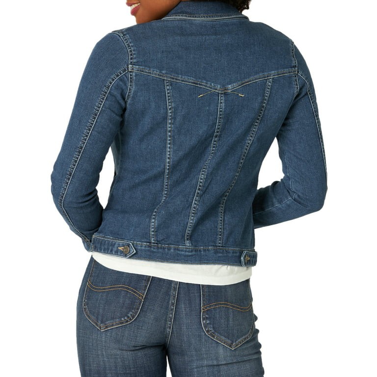 Indigo Blue Denim Jacket - Women - Ready-to-Wear