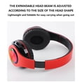 thumbnail image 6 of Noise Canceling Headphones Kids,Kid Headphones Bluetooth,High Value And High Craftsmanship Headset Bluetooth Headset Wireless for School(Wine), 6 of 10
