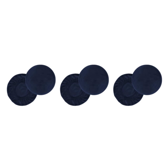 stanreset 1/2/3 2X Stool Cover Bar Supplies Dustproof Handily Install Party Accessories Multipurpose Exquisite Extendable Gear Navy-blue M 3PCS