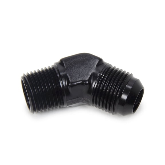 Xrp-Xtreme Racing Prod. 10an Male 45 degree to 1/2 Npt Fitting Black