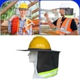 thumbnail image 4 of Parasol para Casco, Visera para el Cuello de Alta Visibilidad con Tira Reflectante, Ala (Casco No Incluido), Paquete de 2, 4 of 7