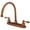 Antique Copper, variant on Kingston Brass KB726ALLS Victorian 8-Inch Centerset Kitchen Faucet, Antique Copper