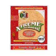 Ol Mexican Foods Xtreme Wellness! Tomato Basil Flour Tortilla Wraps 8 Count 12.7 oz