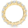 thumbnail image 3 of Pompeii 4Ct Diamond Eternity Wedding Ring Lab Grown Diamond 14k Yellow Gold (FG,VS2-SI1), 3 of 4