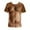 Brown, variant on Big and Tall Shirts for Men Male Hairy Chest Tshirt 3D Printed With Round Neck Pattern Short Sleeved Tshirt Mens Tall T Shirts Mens Packs Men Running Shirt Packs of The Tee Shirt Short 2XL