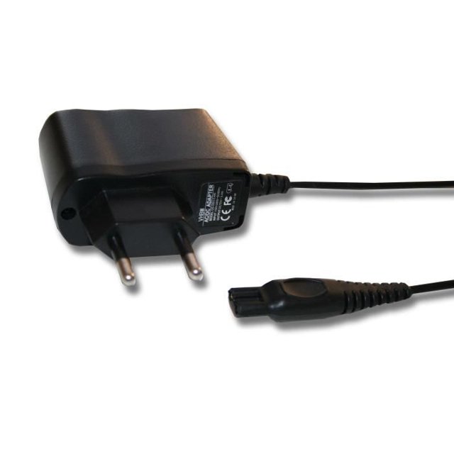 220V (15V-0.4A) charger for Philips PT-Series shavers, e.g.: PT710, PT735, PT870, PT920. Replaces: HQ8505, CRP136.