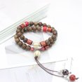 thumbnail image 1 of Accesorios envueltos doble estilo étnico pulsera de cerámica pulsera de cuentas mujer alto sentido, 1 of 6