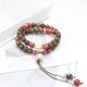 thumbnail image 1 of Accesorios envueltos doble estilo étnico pulsera de cerámica pulsera de cuentas mujer alto sentido, 1 of 6