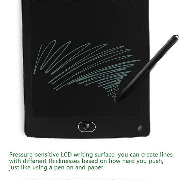 LCD Writing Tablet 8.5 Inch Drawing and Writing Board for Kids & Adults Handwriting Paper Doodle Pad for School Office Red