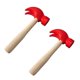 thumbnail image 1 of Wooden Hammer Toys for Kids Simulation Hammers Maintenance Tools Pretend Play Educational Toys, 1 of 5
