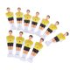 thumbnail image 2 of Hombre Futbolín Sunnimix 11 pcs Jugador de Fútbol Parte Color Amarillo, 2 of 7