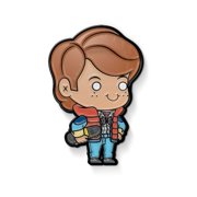 Han Cholo Future Mini Mcfly Pin, Double Rubber Clutch Enamel Pin for Clothes, Bags, Backpacks, Hats, Colored Enamel Jewelry Accessory Gift for Men and Woman