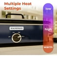 thumbnail image 3 of [NEW] MAGNIFIQUE 4-Quart Slow Cooker with Casserole Manual Warm Setting - Perfect Kitchen Small Appliance for Family Dinners, Dishwasher Safe Crock, Blue, 3 of 7