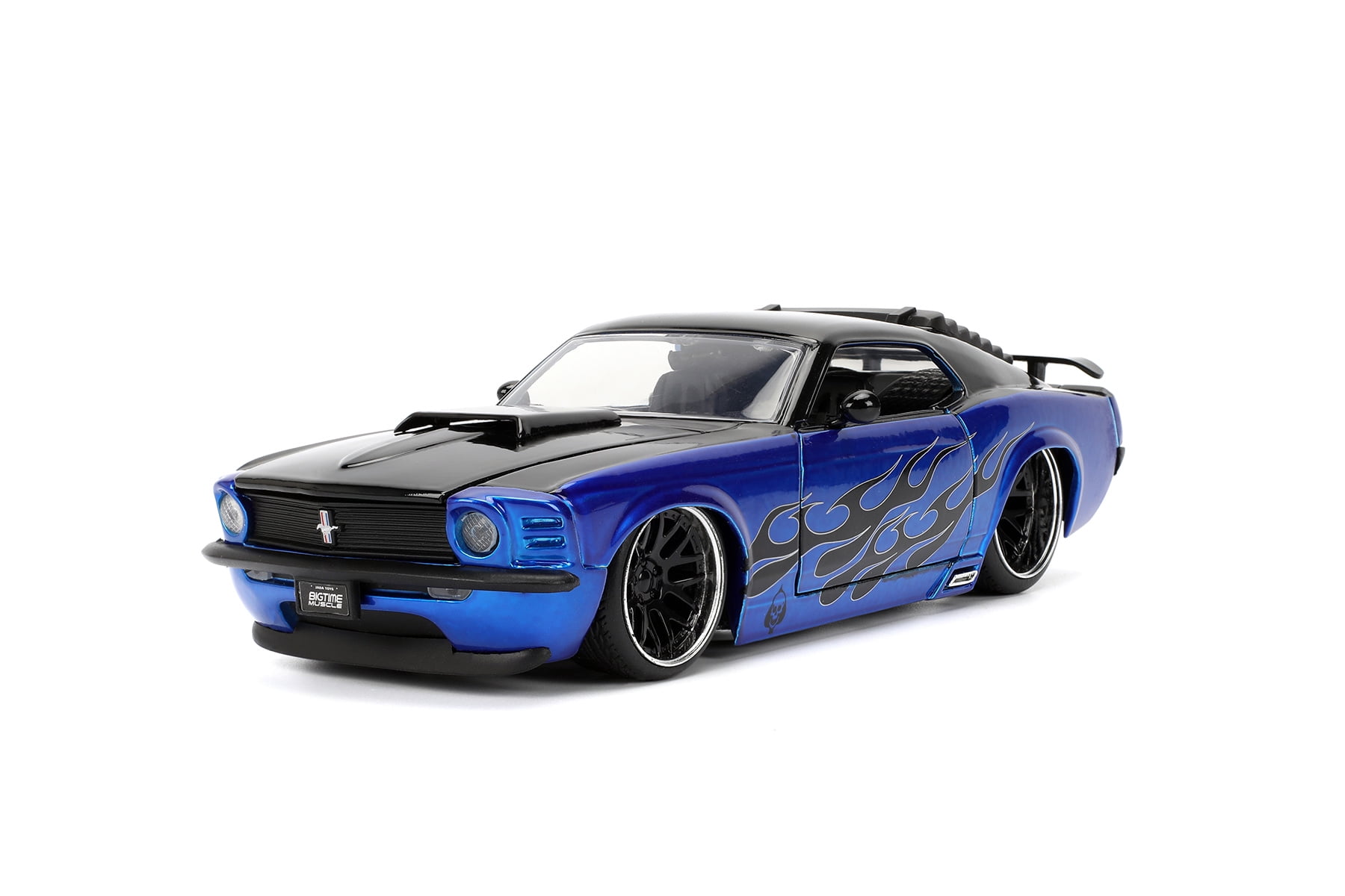 1970 Ford Mustang Boss 429, Blue - Jada Toys 33043 - 1/24 scale