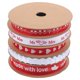 thumbnail image 3 of GOOHOCHY 5 rollos de cinta de San Valentín cintas de envoltura de cinta de San Valentín multiusos para embalaje de regalos, 3 of 8